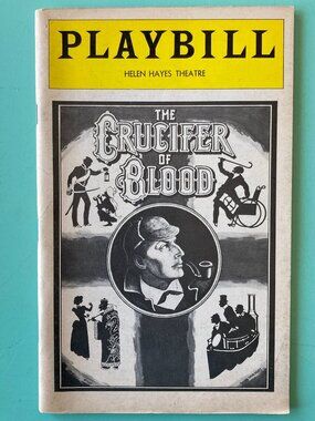 Playbill The Crucifer of Blood Glenn Close Paxton Whitehead Timothy Landfield 78